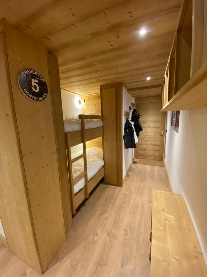 Le Chaberton, Renove En 2021, Pied Des Pistes Et Spa Montgenevre Luaran gambar
