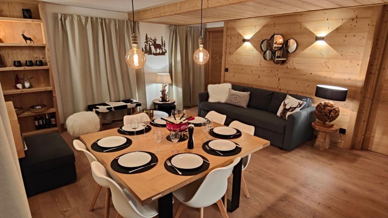 Le Chaberton, Renove En 2021, Pied Des Pistes Et Spa Montgenevre Luaran gambar